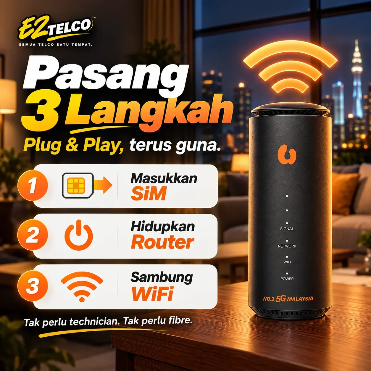 U Home 5G Free Router