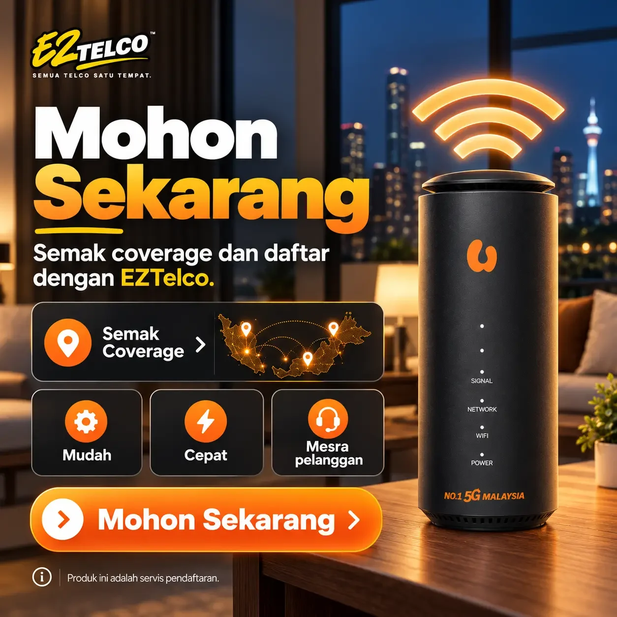 U Home 5G Free Router